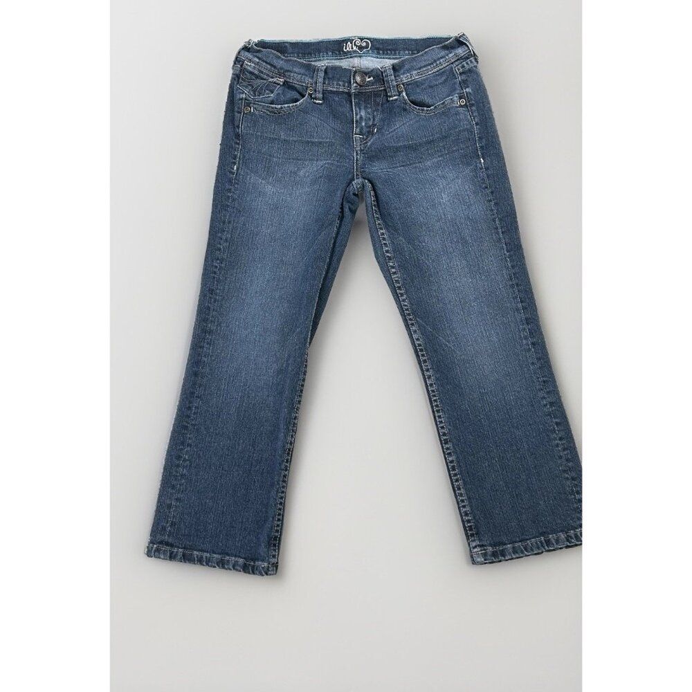 ilu Jeans Junior's Size 5  Straight Leg Dark Wash